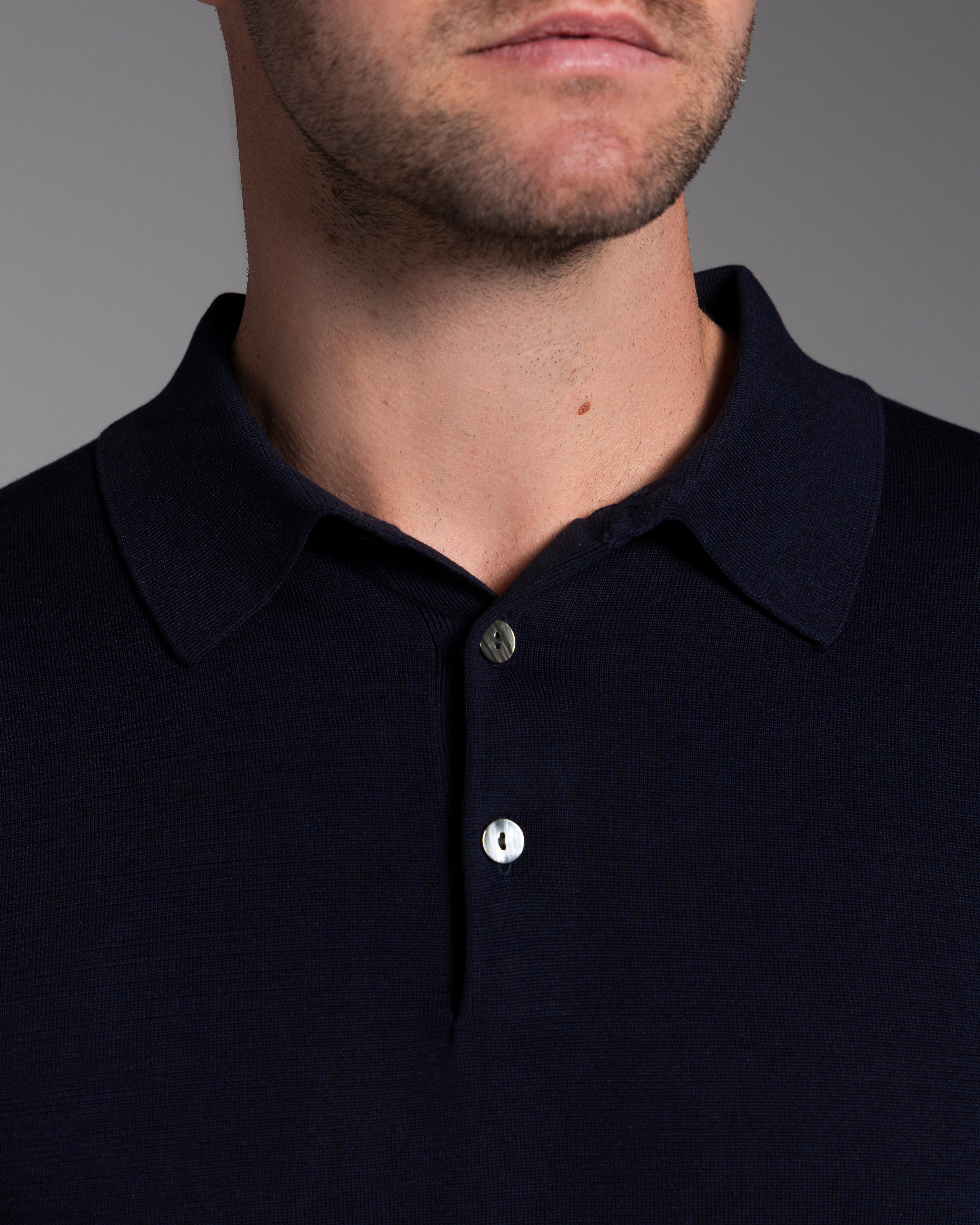 Navy Blue The Polo