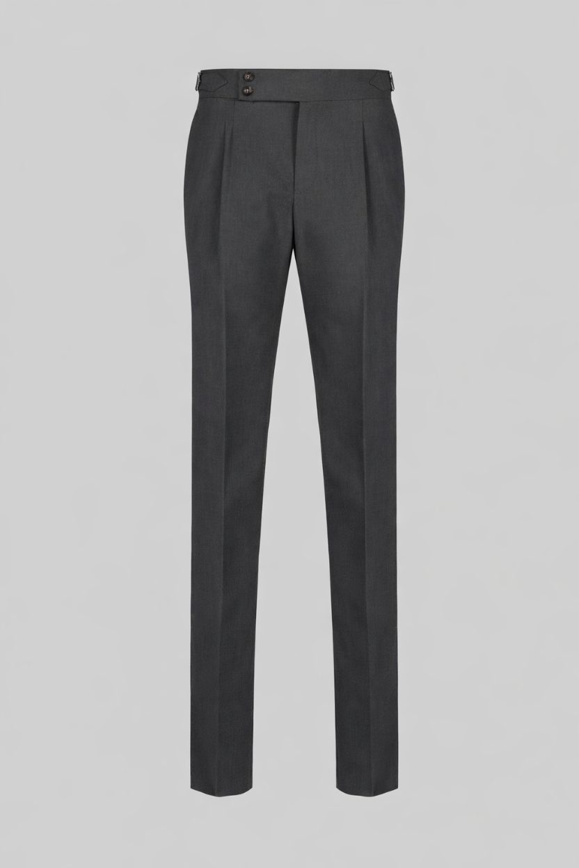Milan - Versatile fit - Cotton Chinos - Charcoal Grey