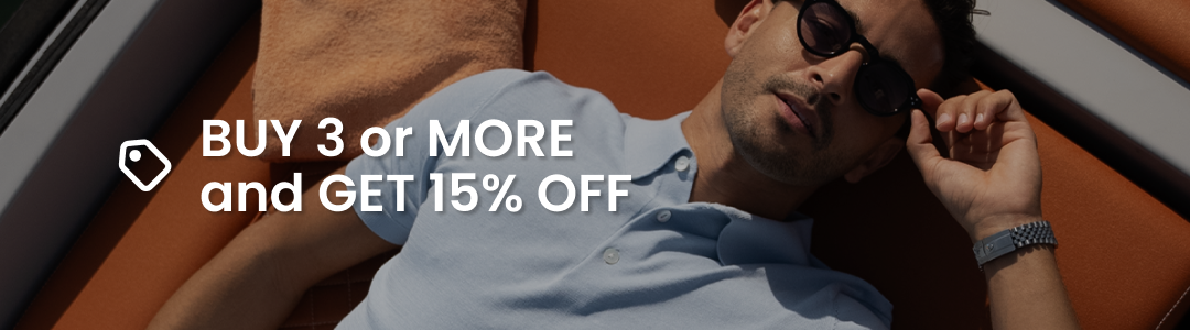 Buy 3 or more and get 15% off