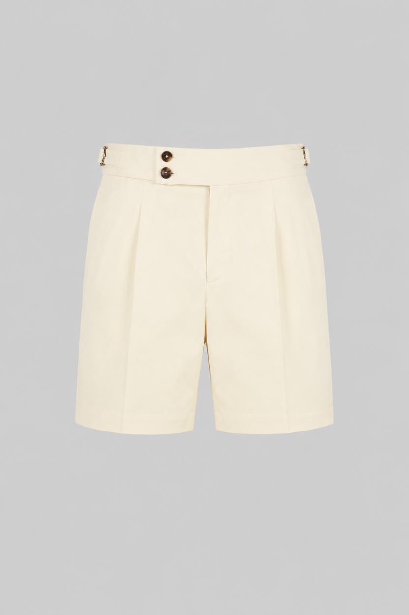 Milan Tailored Shorts - Sand