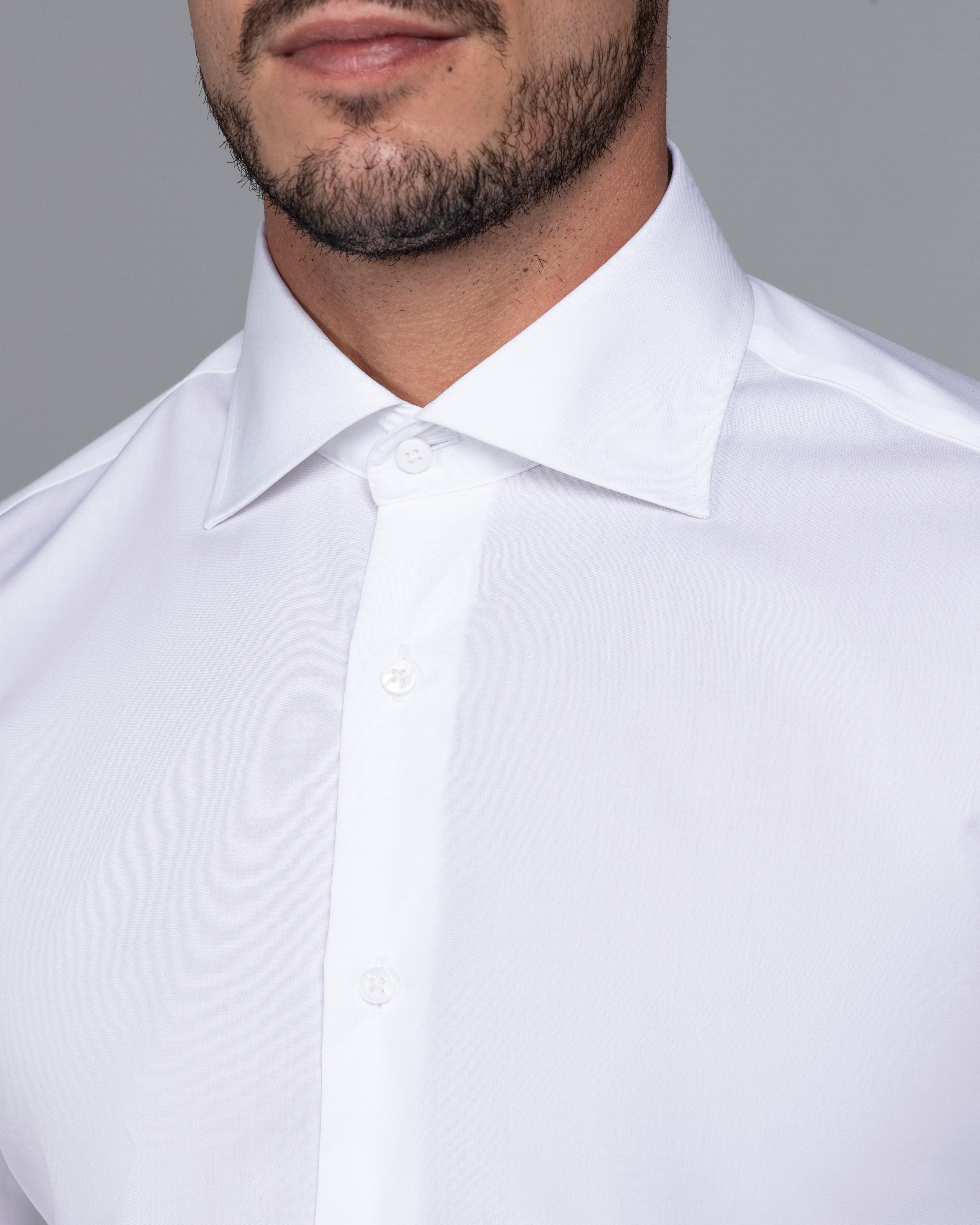 White Signature Poplin Slim Fit Shirt