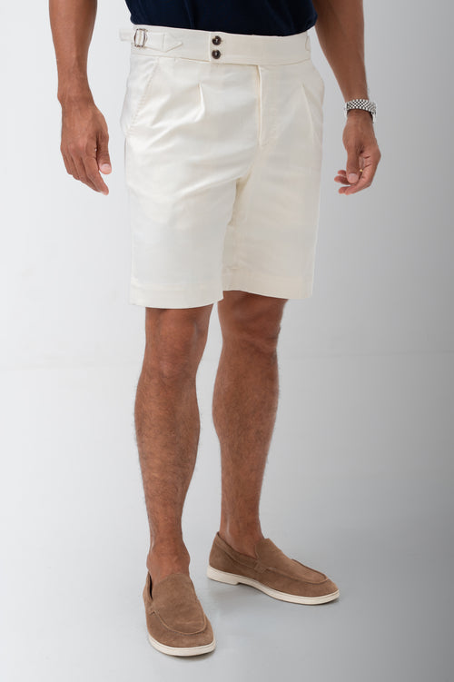 Milan Tailored Shorts - Sand