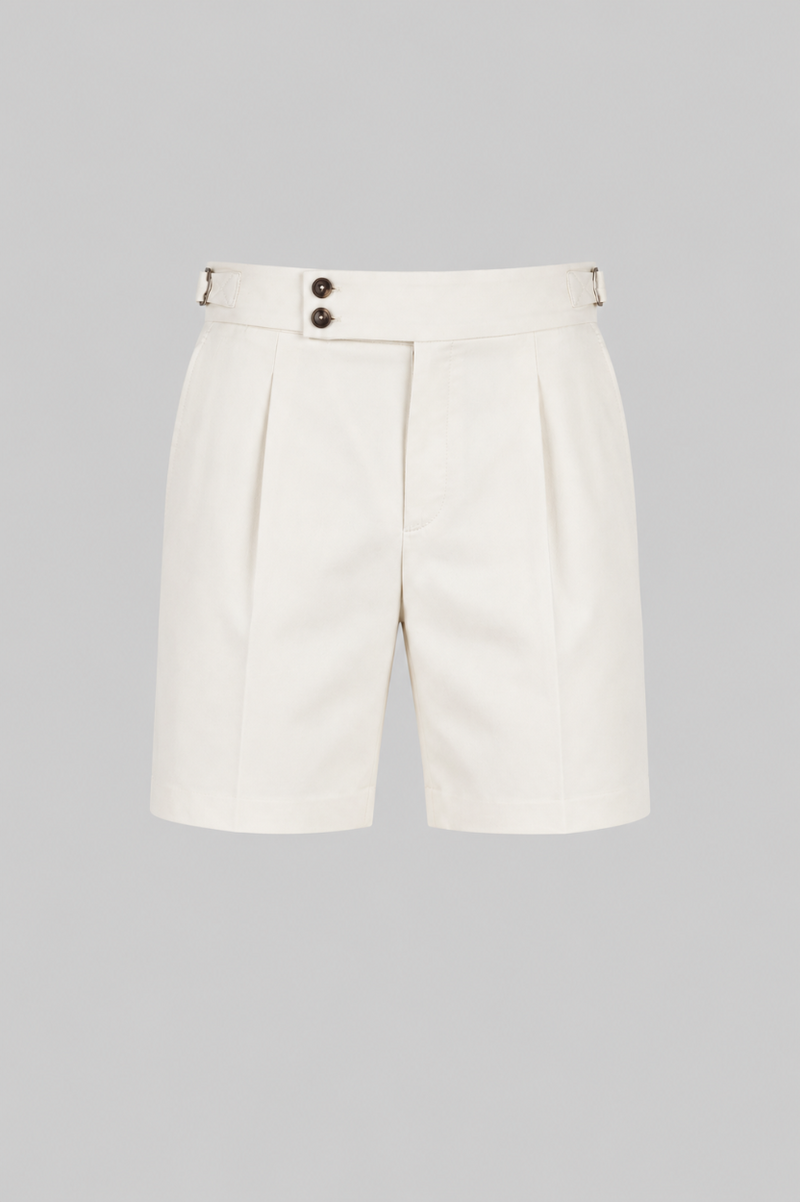 Milan Tailored Shorts - White