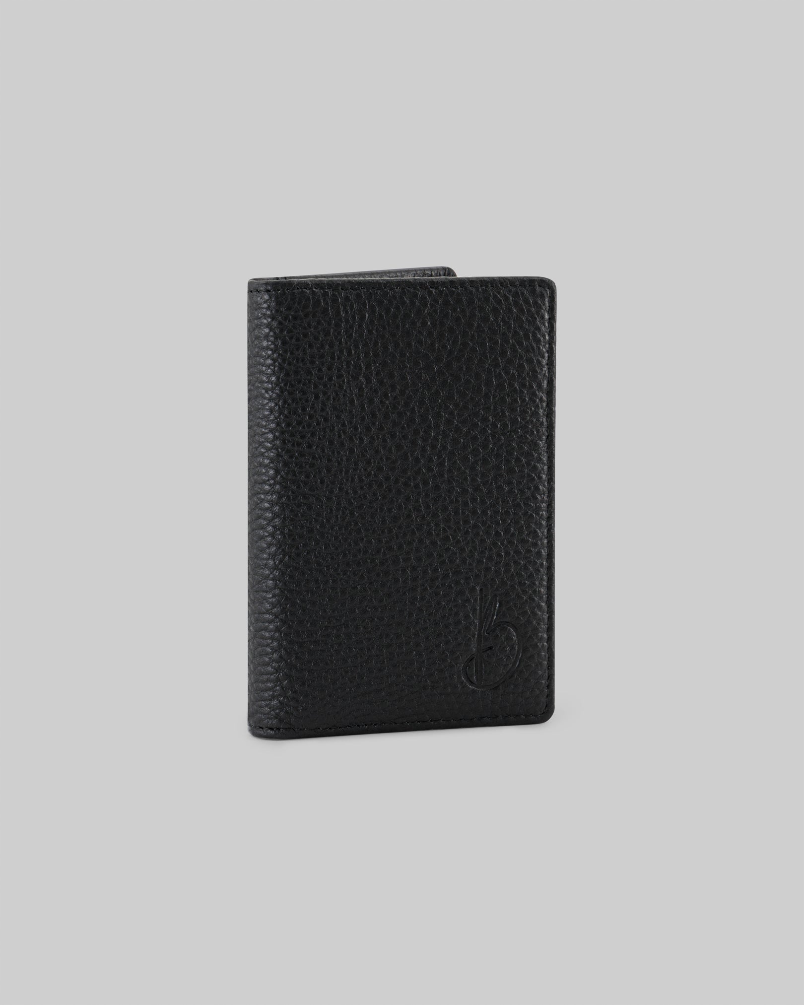 Signature Vertical Leather Wallet