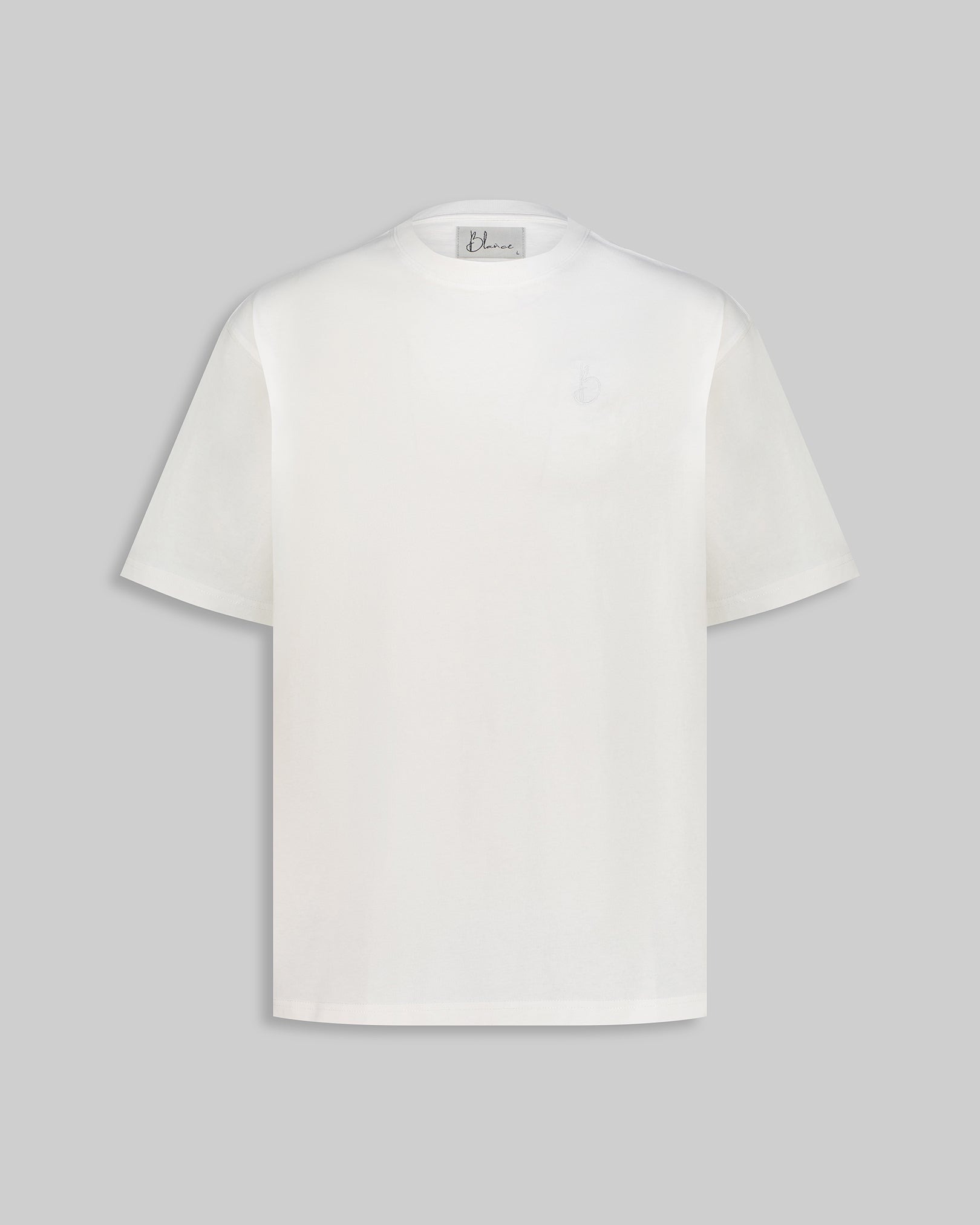 Signature Classic Oversized Fit T-Shirt - White